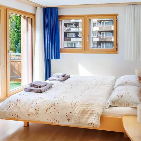 Nyaraló Ski In And Ski Out Saas-Fee Apartment With Glacier Views Snowfun 25 *